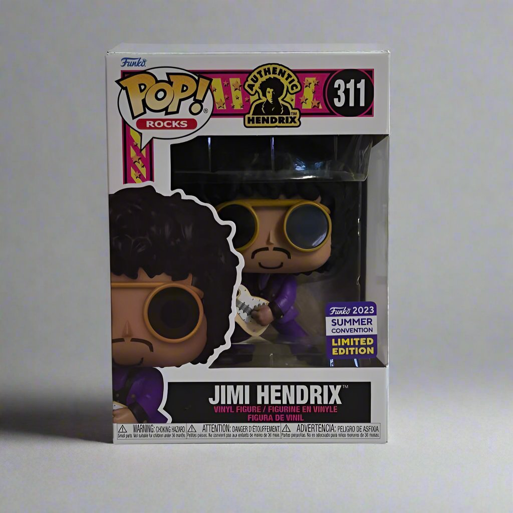 Funko Pop! Jimi Hendrix #311 - 2023 Summer Convention LE - Rocks