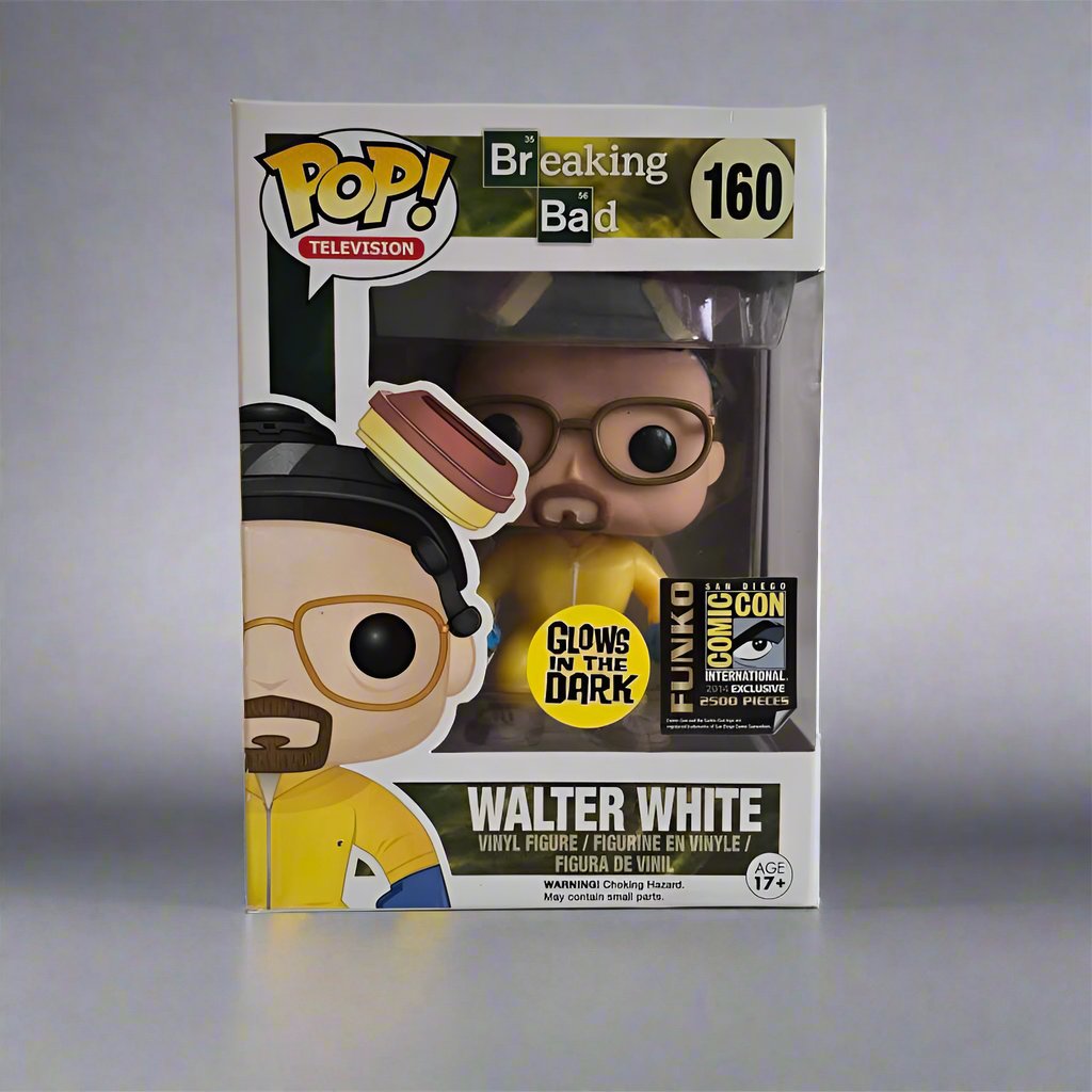 Funko Pop! Walter White #160 - Breaking Bad - Glow In The Dark - SDCC 2500pcs