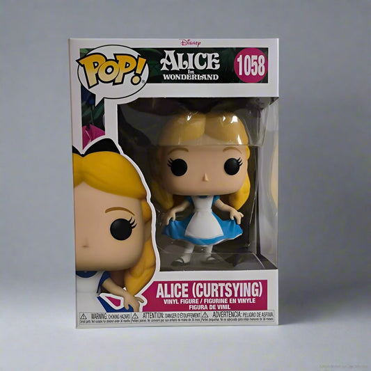 Funko Pop! Alice (curtsying) #1058 - Disney - Alice In Wonderland