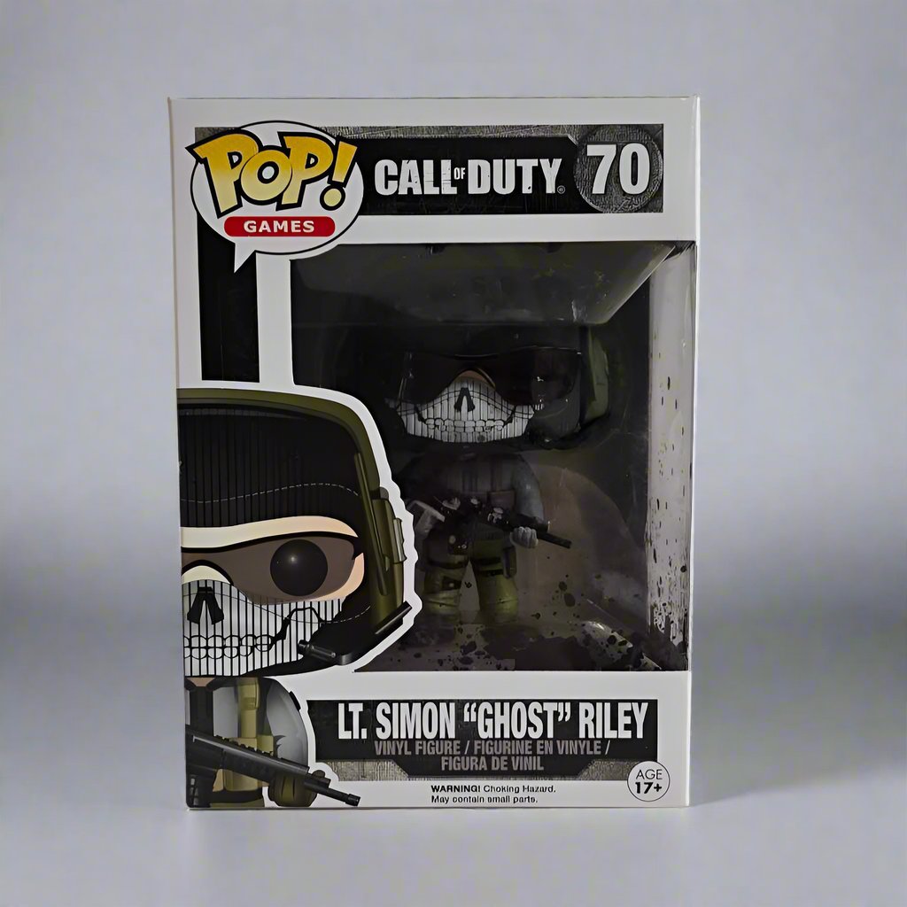 Funko Pop! LT. Simon "Ghost" Riley #70 - Call Of Duty - Games