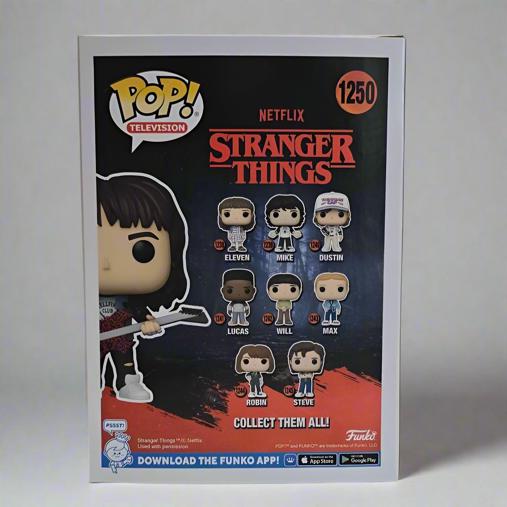 Funko Pop! Eddie #1250 - Stranger Things - Television