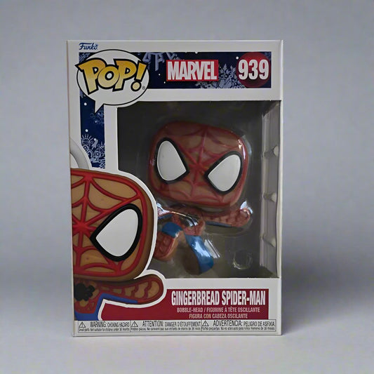 Funko Pop! Gingerbread Spider - Man #939 - Marvel