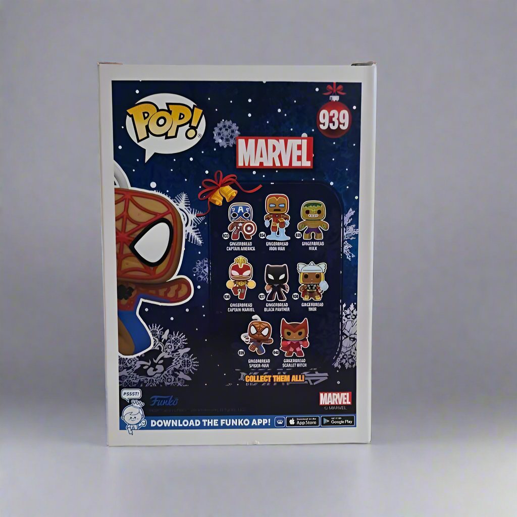 Funko Pop! Gingerbread Spider - Man #939 - Marvel