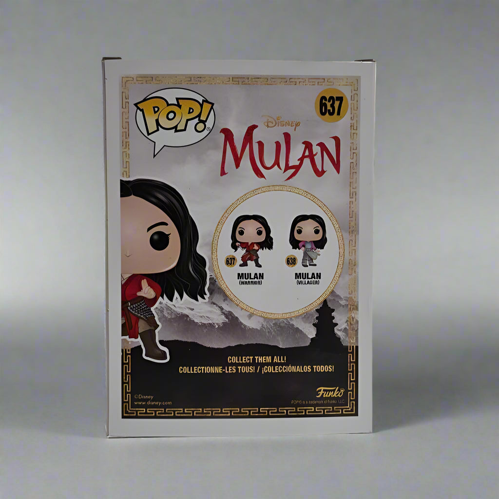 Funko Pop! Disney Mulan - Mulan (Warrior) #637