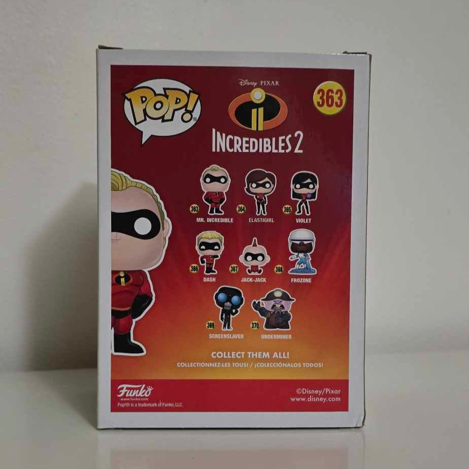 Funko Pop! Incredibles 2 - Mr Incredible #363 - Damaged