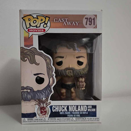 Funko Pop! Cast Away - Chuck Noland And Wilson #791 - DAMAGED