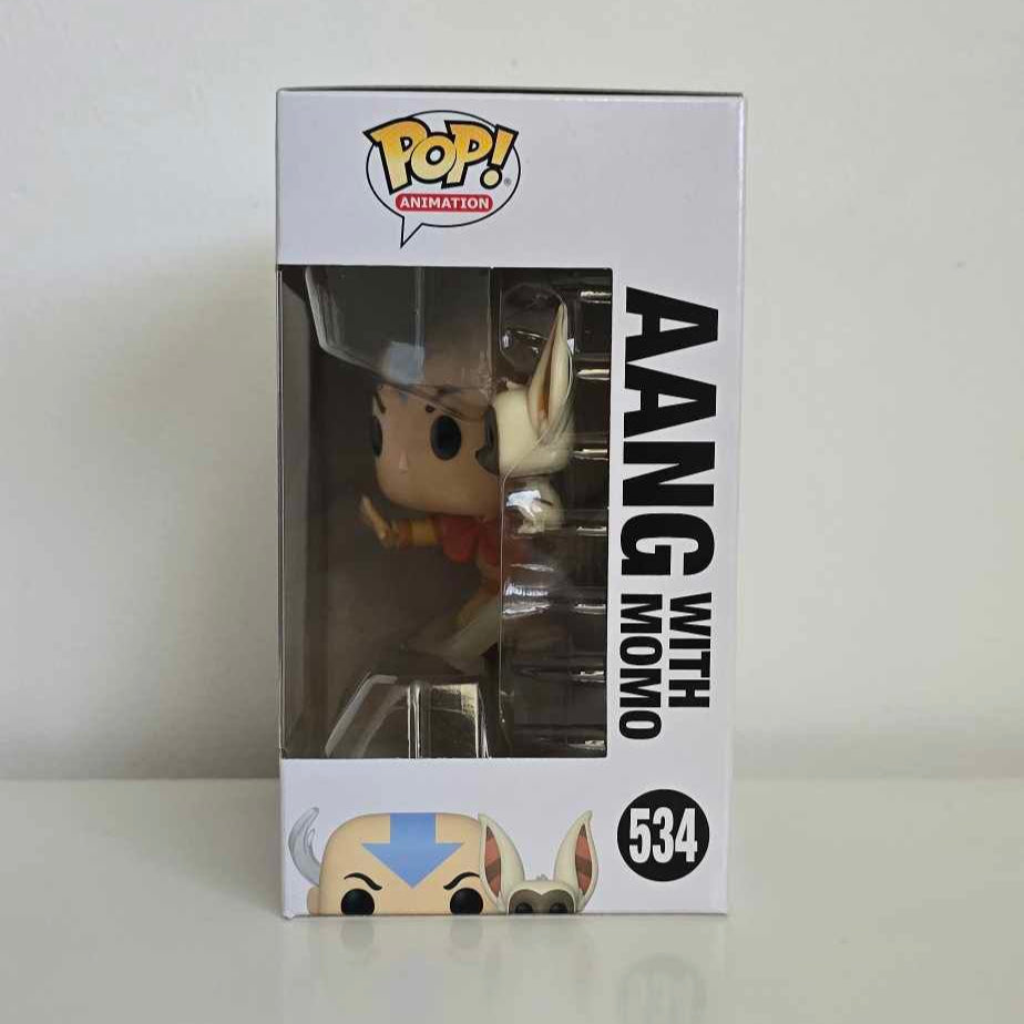 Funko Pop! Avatar The Last Airbender - Aang With Momo #534 - Damaged