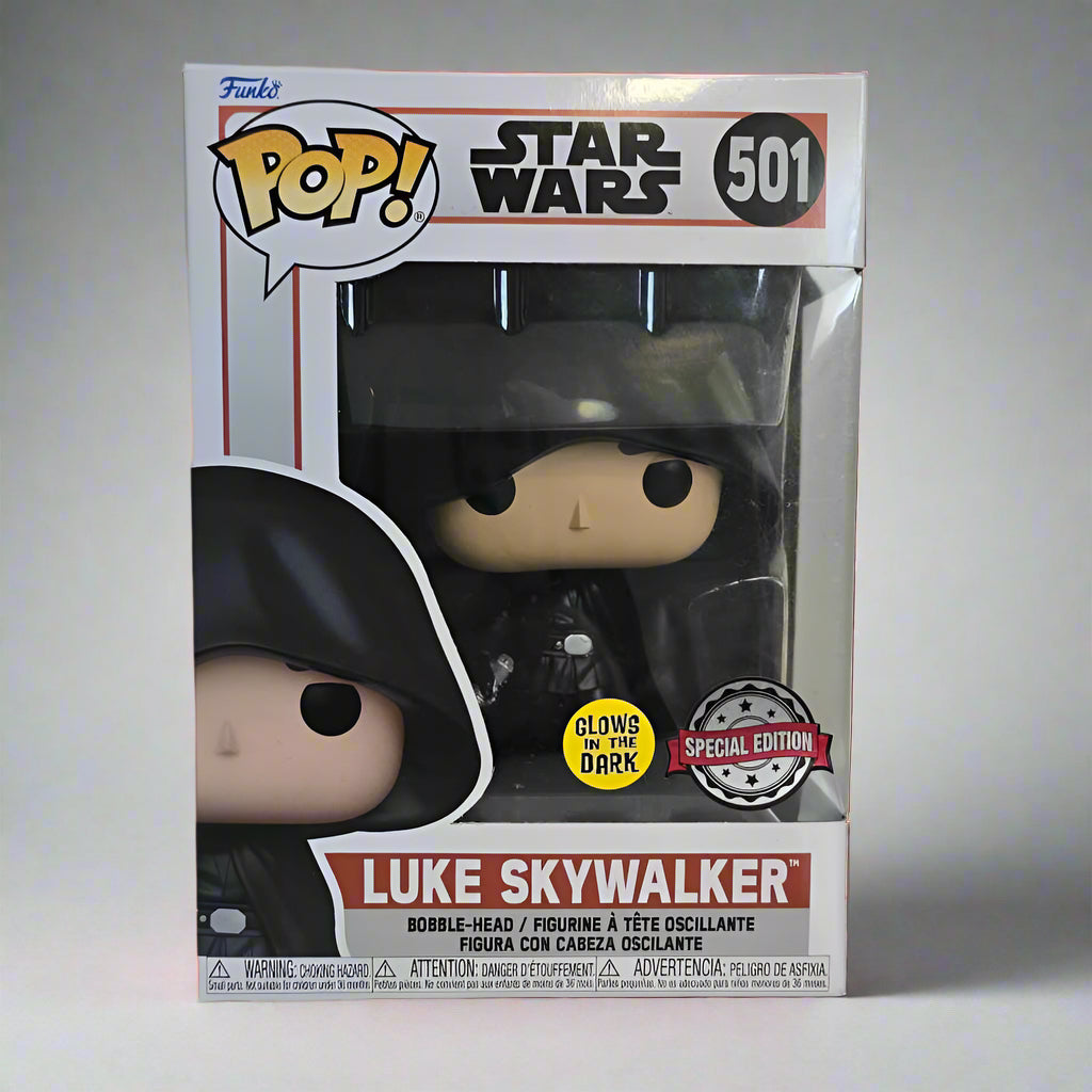 Funko Pop Luke Skywalker #501 Glow In The Dark - Star Wars