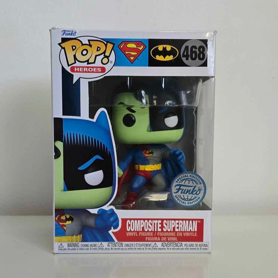 Funko Pop! Composite Superman #468 - Damaged