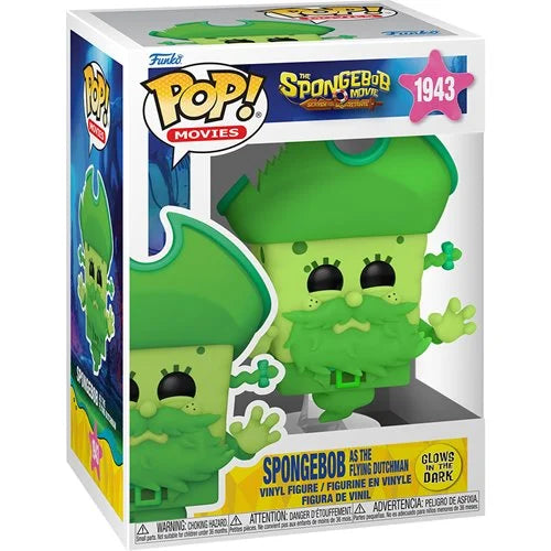 PRE‑ORDER — ETA December / January (Subject To Change) Funko Pop! SpongeBob SquarePants – SpongeBob as the Flying Dutchman #1943 (Glow in the Dark)