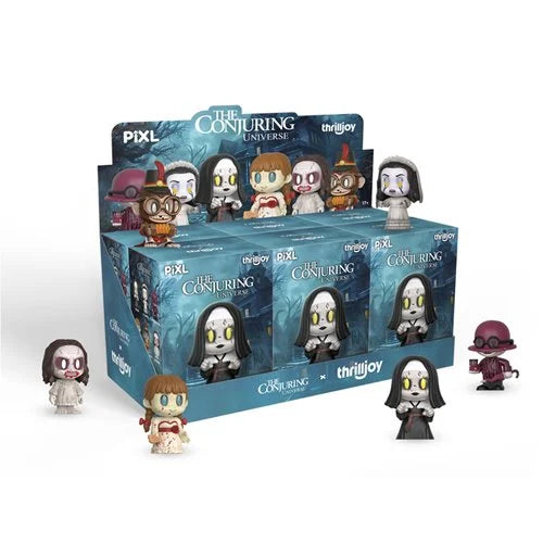 PRE-OREDR ETA JAN 2026 Thrilljoy The Conjuring Universe Blind Box PIXL Mini-Figure