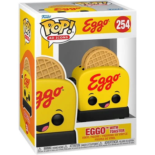 PRE-ORDER ETA 08/2025 Funko Pop! Eggo - Eggo With Toaster #254