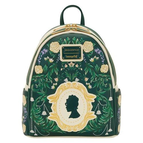 Loungefly Bridgerton – Silhouette Floral Mini Backpack