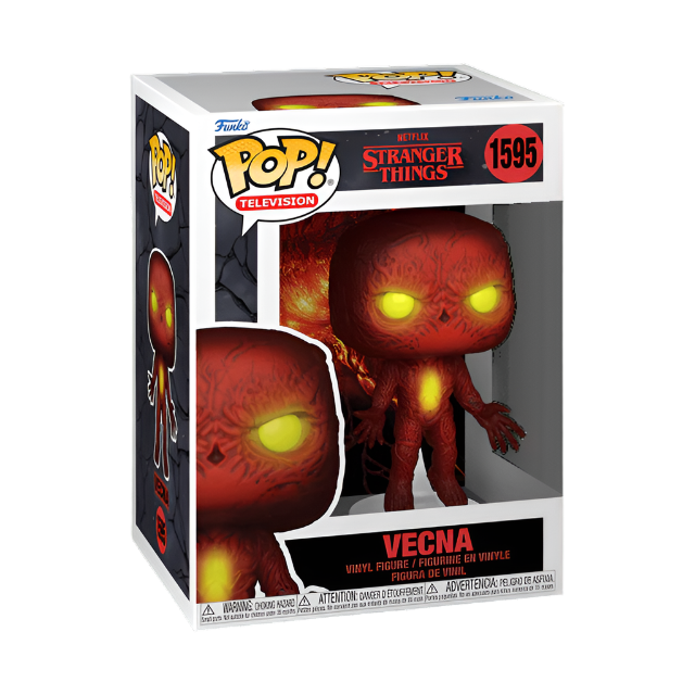 Funko Pop! Vecna (Rift) #1595 - NEW - Stranger Things - With Pop Protector