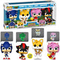 Funko Pop - Sonic The Hedgehog 4 Pack - Glow In The Dark