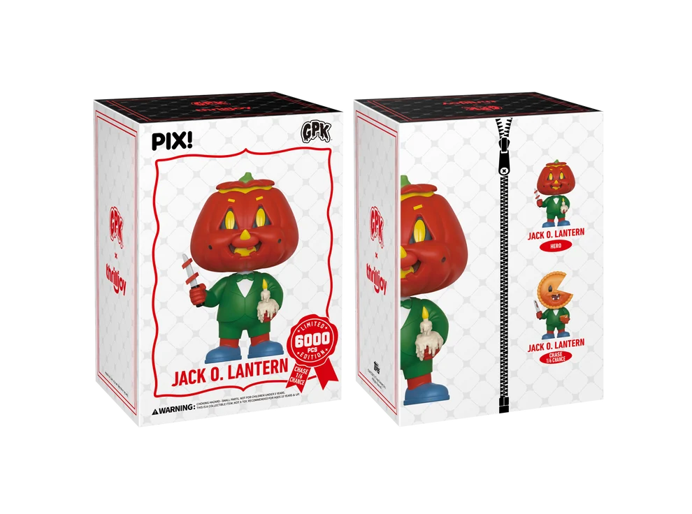 PRE-ORDER ETA SEPT Thrilljoy Garbage Pail Kids - Jack O Lantern