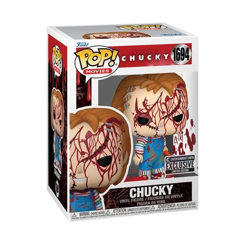 Funko Pop! Chucky (Bloody) #1694 - Chucky - Entertainment Earth Exclusive