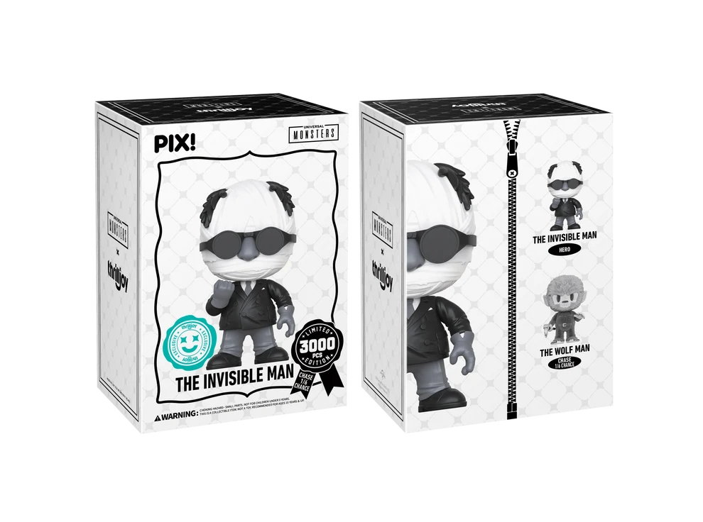 PRE-ORDER ETA SEPT Thrilljoy Monsters - The Invisible Man