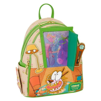 Loungefly - Courage the Cowardly Dog Lenticular Mini Backpack