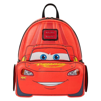 Loungefly - Disney Pixar Cars 20th Anniversary Lightning McQueen Shimmer Light-Up Mini Backpack