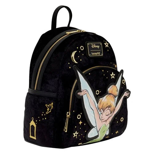 Loungefly - Tinker Bell Pixie Dust Velvet Mini-Backpack