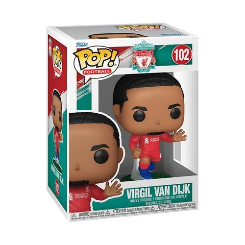 PRE-ORDER ETA AUG - Funko Pop! Liverpool FC - Virgil Van Dijk #102