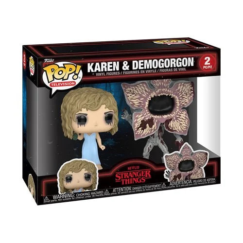Funko Pop! Stranger Things - Karen & Demogorgan 2 pack