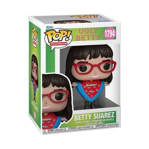 PRE-ORDER ETA 09/2025 Funko Pop! Ugly Betty - Betty Suarez #1794