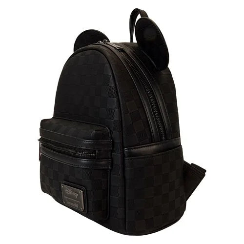 Loungefly - Disney Mickey Ear Checkerboard Mini Backpack