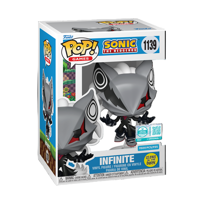 Funko Pop! Sonic The Hedgehog – Infinite #1139 (Glow In The Dark | Limited 9500 PCS)