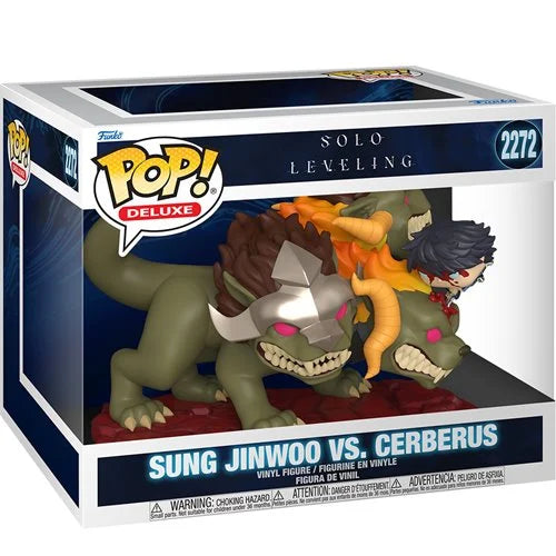 Funko Pop! Deluxe - Solo Levelig - Sung Jinwoo VS. Cerberus #2272