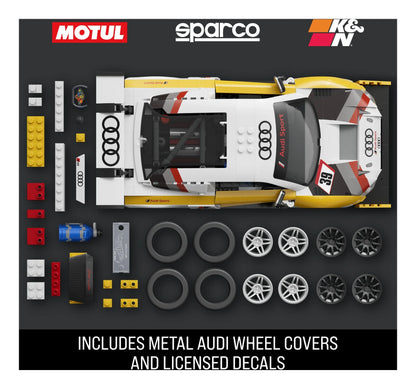 Mattel Brick Shop Hot Wheels - '15 Audi R8 LMS
