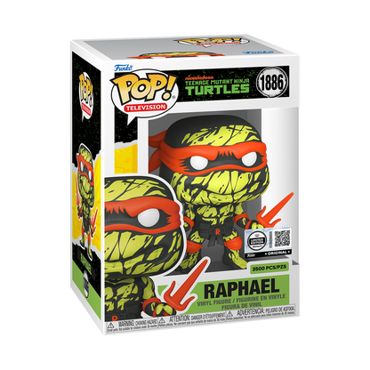Funko Pop! Teenage Mutant Ninja Turtles - Raphael #1886 - 3500 Pieces - SEALED