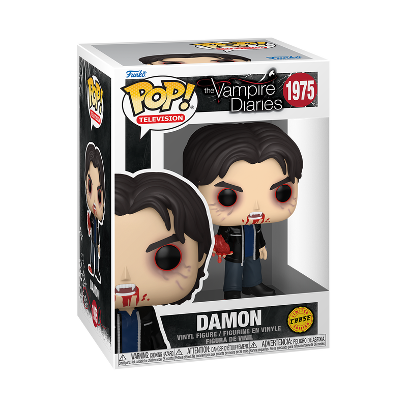Pre-Order ETA October - Funko Pop! The Vampire Diaries - Damon Salvatore (Chase Variant)