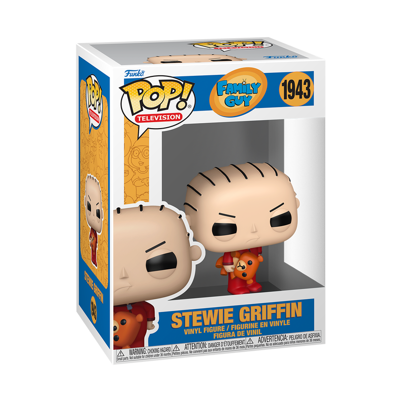 PRE-ORDER ETA Aug Funko Pop! Family Guy - Stewie Griffin #1943