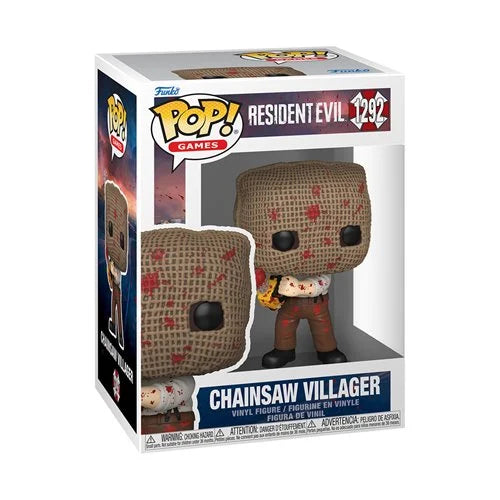 PRE ORDER ETA AUG Funko Pop! Resident Evil - Chainsaw Villager #1292