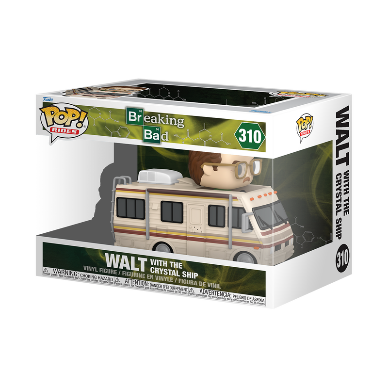 PRE ORDER ETA AUG Funko Pop! Breaking Bad - Walt With The Crystal Ship #310