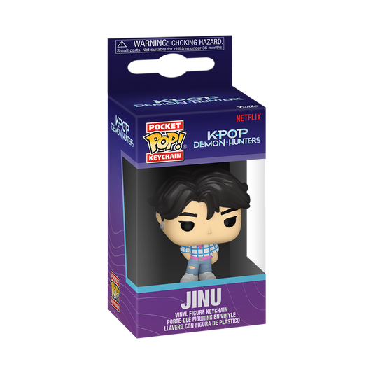 Funko Pop Keychain - K Pop Demon Hunters - Jinu