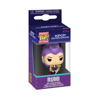 Funko Pop Keychain - K Pop Demon Hunters - Rumi