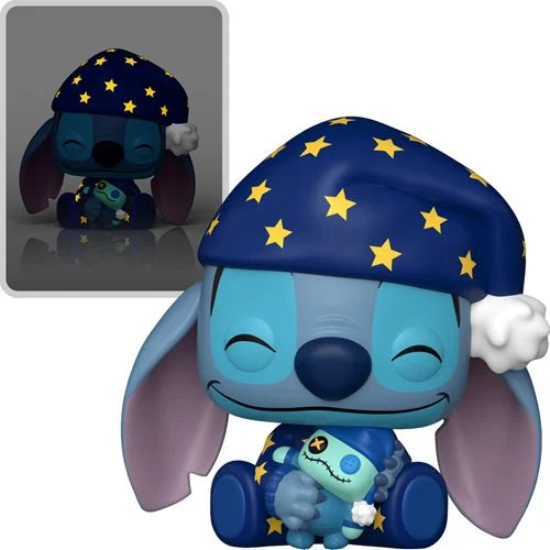 Funko Pop! Lilo &Stitch - Stitch In Pj's #1747 Glow In The Dark