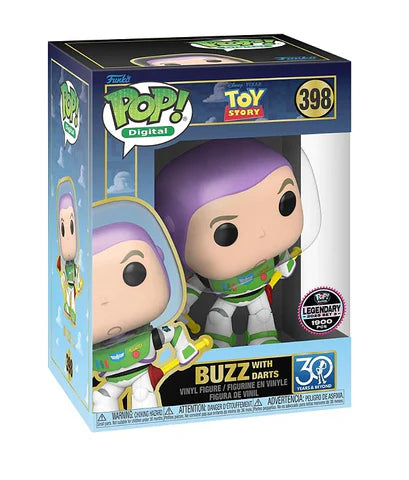 Funko Pop! Digital - Toy Story - Buzz With Darts #398 Limited 1850 Pieces