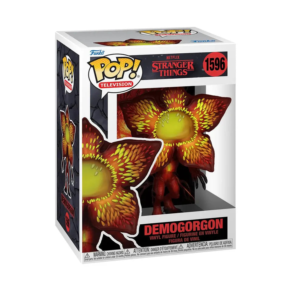 Funko Pop! Demogorgan #1596 - NEW - Stranger Things - With Pop Protector