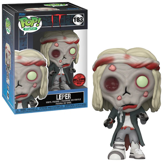 Funko Pop! Digital - IT - Leper #183 - Hard Stack Included