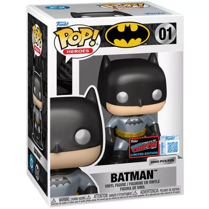 Funko Pop! Batman - Batman #01 2000 Pcs NYCC Limited Edition  - Sealed