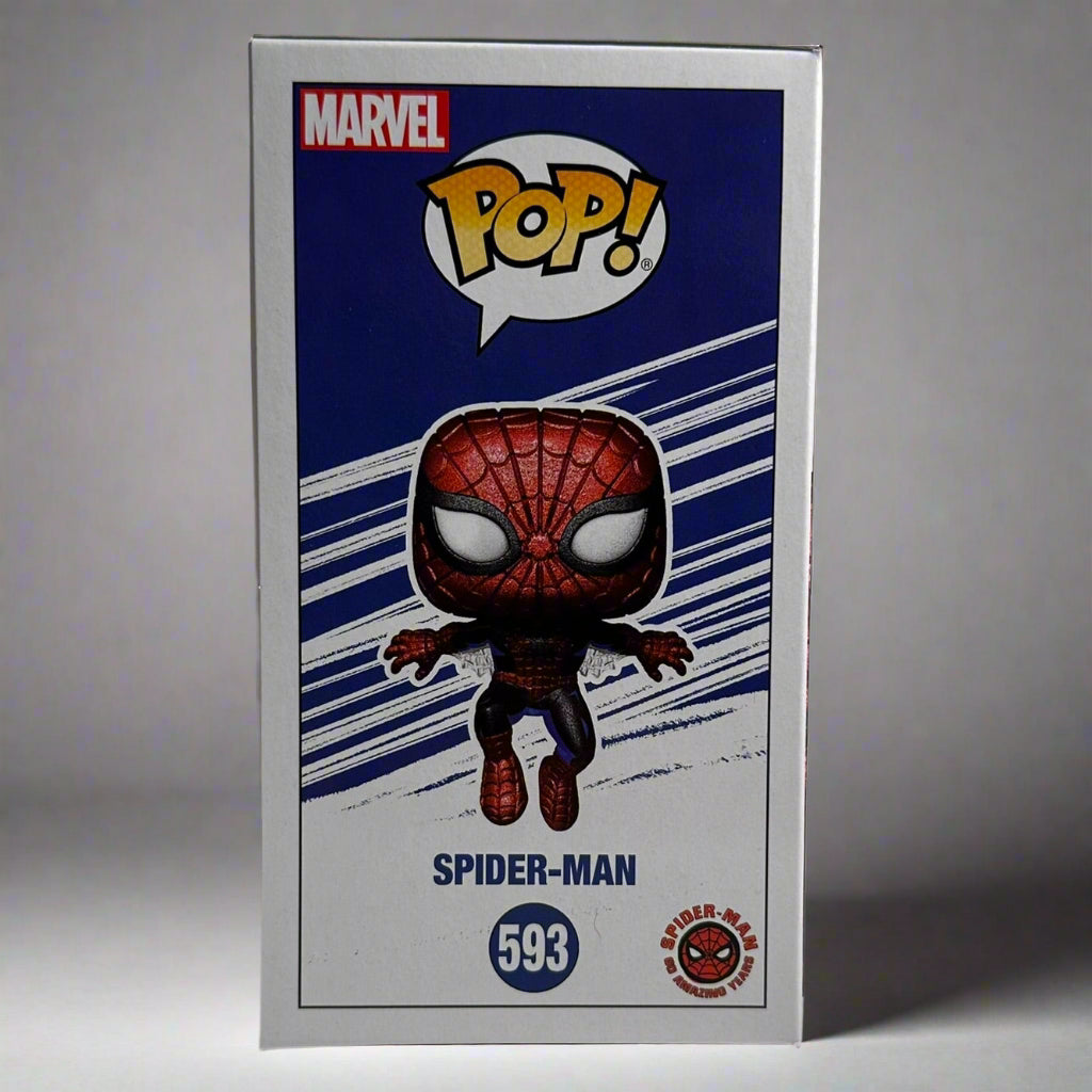 Funko Pop! Marvel – Spider-Man (Diamond Glitter) #593 – Special Edition