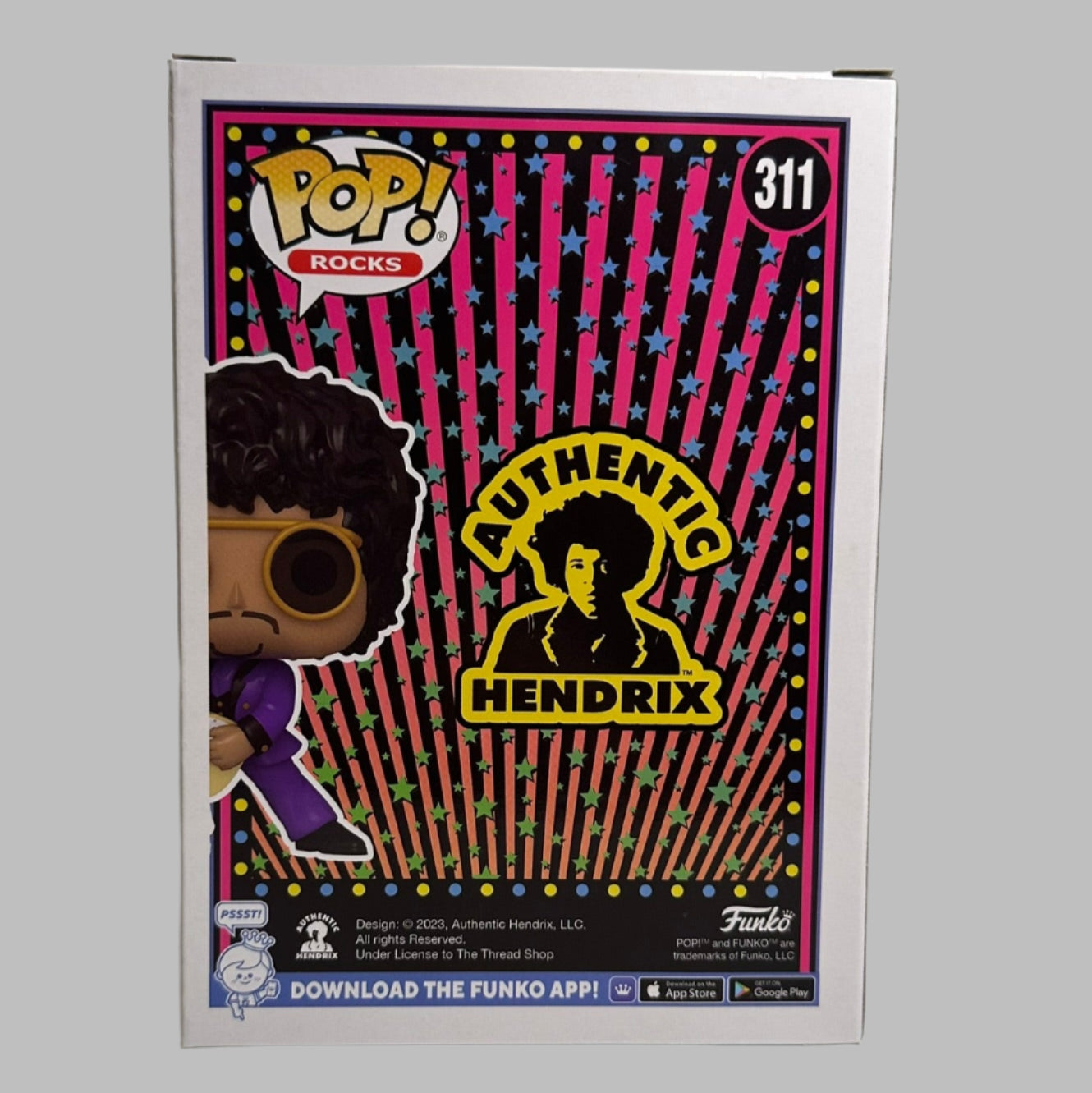 Funko Pop! Jimi Hendrix #311 - 2023 Summer Convention