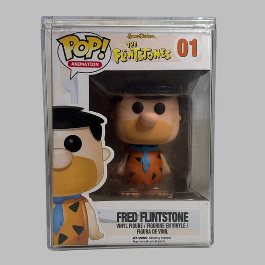 Funko Pop! The Flintstones - Fred Flintstone #01 (Hard Protector Included)