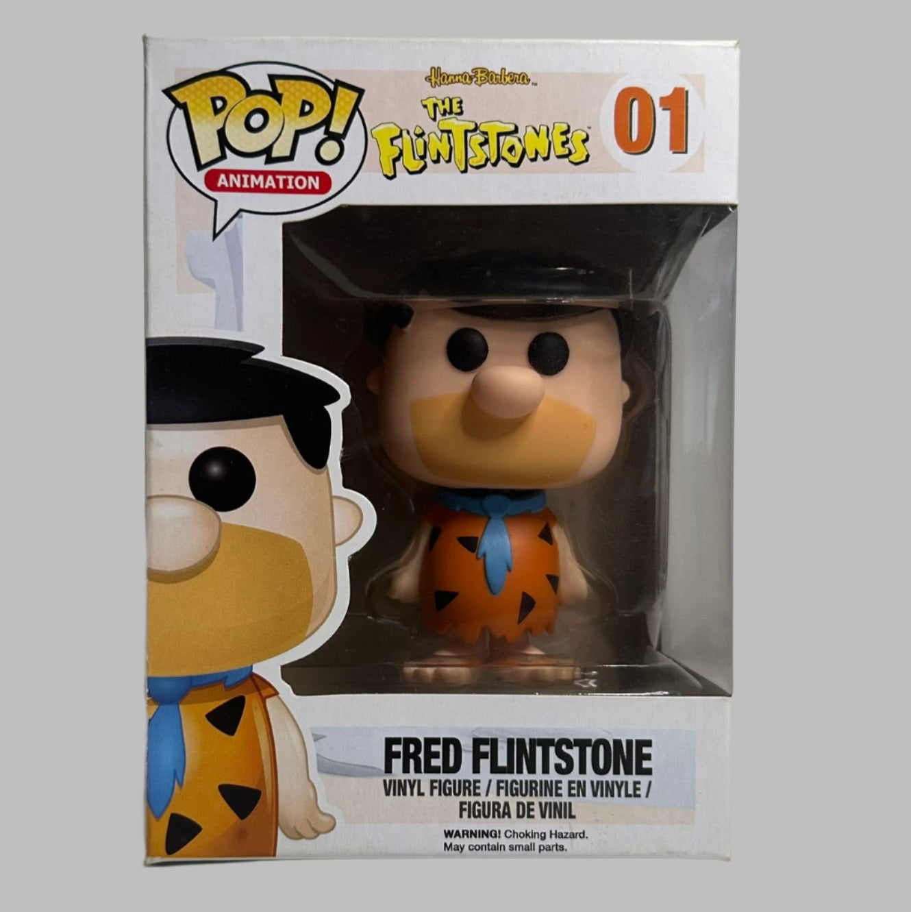Funko Pop! The Flintstones - Fred Flintstone #01 (Hard Protector Included)