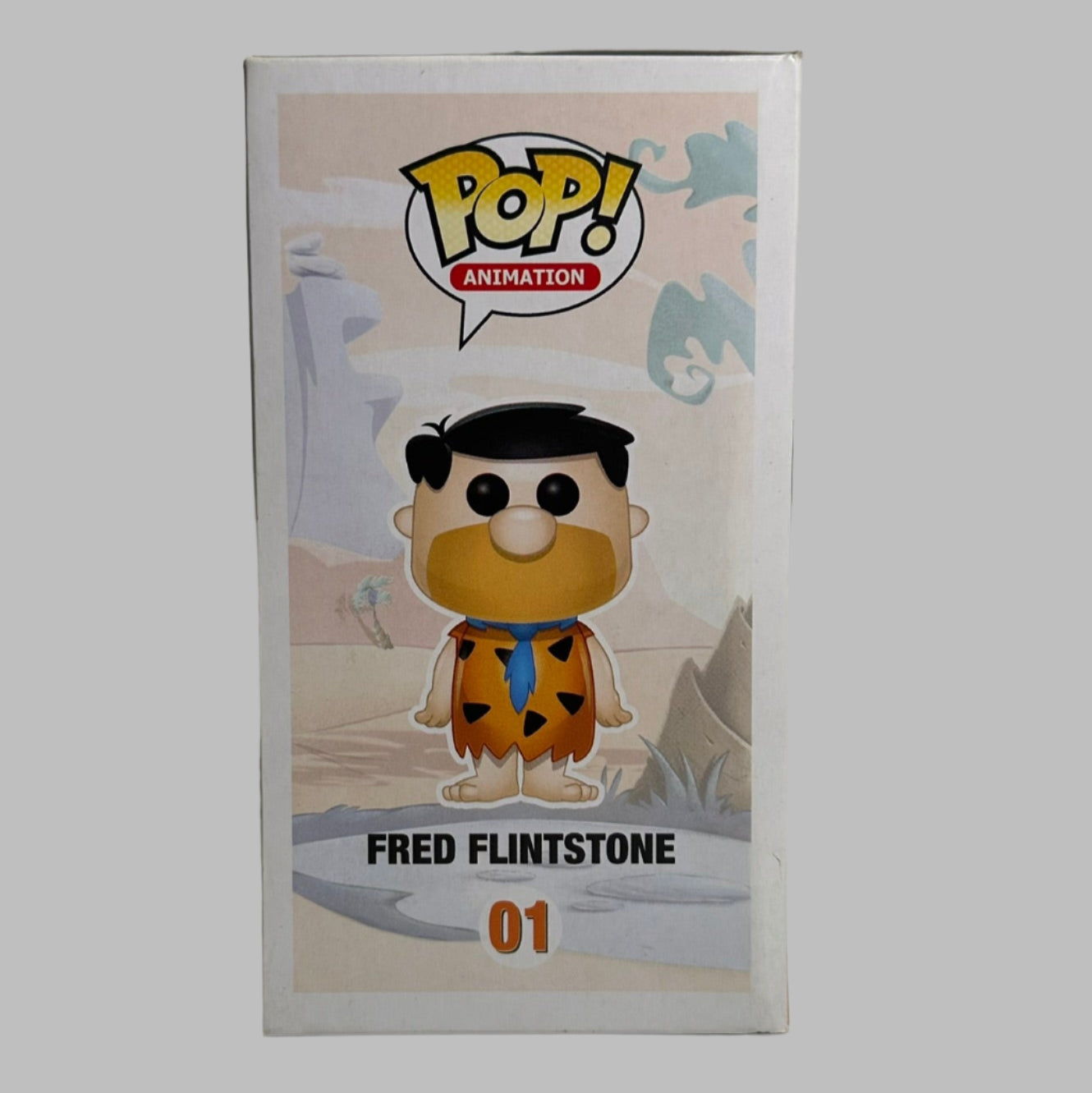 Funko Pop! The Flintstones - Fred Flintstone #01 (Hard Protector Included)