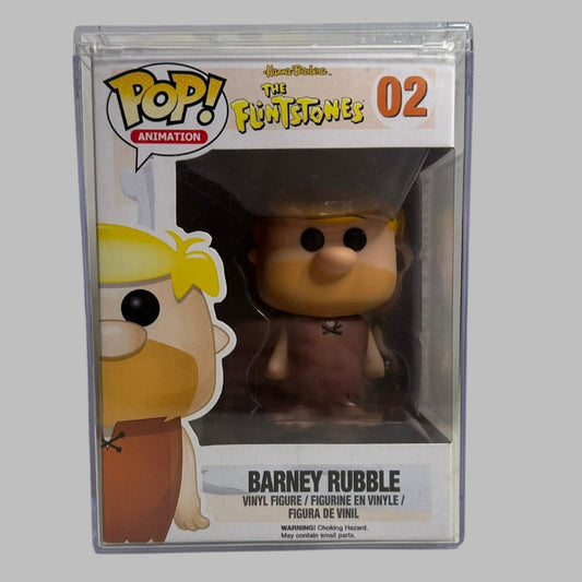 Funko Pop! The Flintstones - Barney Rubble #02 (Hard Protector Included)